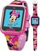 Disney Minnie Mouse Interactive Kids Smartwatch Touchscreen Watch with Camera Games Voice Recorder Step Tracker Alarm Timer Fun Minnie Design USB Rechargeable Fits Wrists 55 to 8