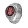 Diesel Mens Griffed Gen 6 45mm Stainless Steel Touchscreen Smart Watch Color Silver Model DZT2040V