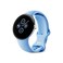 Google Pixel Watch 2 Previous Model with the Best of Fitbit Heart Rate Tracking Stress Management Safety Features Android Smartwatch Polished Silver Aluminum Case Bay Active Band LTE