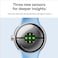 Google Pixel Watch 2 Previous Model with the Best of Fitbit Heart Rate Tracking Stress Management Safety Features Android Smartwatch Polished Silver Aluminum Case Bay Active Band LTE