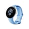 Google Pixel Watch 2 Previous Model with the Best of Fitbit Heart Rate Tracking Stress Management Safety Features Android Smartwatch Polished Silver Aluminum Case Bay Active Band LTE