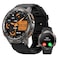 AMAZTIM Smart Watches for Men Rugged Military Bluetooth Call AnswerDial Calls 143 Ultra HD AMOLED Display 60 Days ExtraLong Battery Full Metal Body Smartwatch Compatible iPhone and Android
