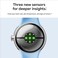 Google Pixel Watch 2 Previous Model with the Best of Fitbit Heart Rate Tracking Stress Management Safety Features Android Smartwatch Matte Black Aluminum Case Obsidian Active Band LTE