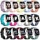 GEAK 15 Pack Compatible with Fitbit Versa 4Versa 3 BandsSenseSense 2 BandsSoft Replacement Waterresistance Sport Watch Strap Wristband for Fitbit Smartwatch for Women Men