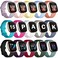 GEAK 15 Pack Compatible with Fitbit Versa 4Versa 3 BandsSenseSense 2 BandsSoft Replacement Waterresistance Sport Watch Strap Wristband for Fitbit Smartwatch for Women Men