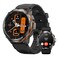 AMAZTIM GPS Smart Watch for Men 6 Satellite Positioning Compass Stainless Steel Body 50M Waterproof 470mAh ExtraLarge Battery AnswerMake Call 143 AMOLED Screen Compatible for Android iOS