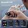 YMS Android Smart Watch for Women Bluetooth CallCompatible with Android iOS20 HD Screen Heart RateSleepStep Tracker 100 Sports ModesIP68 Waterproof Men Fitness Tracker Black