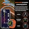 Tiwain Military Smart Watches Builtin GPS 170 Sport Modes for Men with Flashlight Smartwatch for Android Phones and iPhone 143 AMOLED Screen Bluetooth Call Compass Altimeter Black Orange 2 Bands