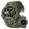 MIDDOW Military Smart Watch with Flashlight AnswerMake Call Compass Heart RateSleepSports Tracker IP68 Waterproof Long Battery Life HD Screen Android iOS Camouflage Green
