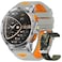 Tiwain Military Smart Watches Builtin GPS 170 Sport Modes for Men with Flashlight Smartwatch for Android Phones and iPhone 143 AMOLED Screen Bluetooth Call Compass Altimeter Sivler Camo 2 Bands