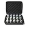 SAFEBUDDY 15 slots watch case hard watch storage organizer case watch travel case holder with soft pillow