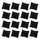 Framendino 20 Pack Small Black Watch Pillow Velvet Bracelet Jewelry Displays Bangle Cushions Stand for Boxs