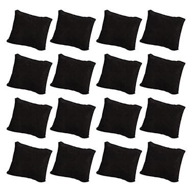 Framendino 20 Pack Small Black Watch Pillow Velvet Bracelet Jewelry Displays Bangle Cushions Stand for Boxs