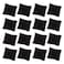 Framendino 20 Pack Small Black Watch Pillow Velvet Bracelet Jewelry Displays Bangle Cushions Stand for Boxs