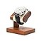 Woodten Solid Wood Single Watch Display Stand for Men Jewelry Watch Showcase Stand Display Beige