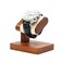 Woodten Solid Wood Single Watch Display Stand for Men Jewelry Watch Showcase Stand Display Beige