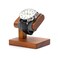 Woodten Solid Wood Single Watch Display Stand for Men Jewelry Watch Showcase Stand Display Gray