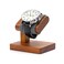 Woodten Solid Wood Single Watch Display Stand for Men Jewelry Watch Showcase Stand Display Gray