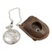 HideDrink Hide Drink Pocket Watch Case Protector Holder Timepiece Rustic Case Full Grain Leather Handmade Bourbon Brown