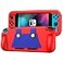 KENOBEE Silicone Case Compatible with Nintendo Switch 2017 Soft Lightweight Ergonomic Grip Protective Cover with ShockAbsorption and AntiScratch Design for Switch Console Red