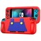 KENOBEE Silicone Case Compatible with Nintendo Switch 2017 Soft Lightweight Ergonomic Grip Protective Cover with ShockAbsorption and AntiScratch Design for Switch Console Red