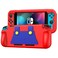 KENOBEE Silicone Case Compatible with Nintendo Switch 2017 Soft Lightweight Ergonomic Grip Protective Cover with ShockAbsorption and AntiScratch Design for Switch Console Red
