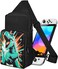Gurgitat Travel Bag for Nintendo Switch 2 2025SwitchLiteOLED Cute Sling Crossbody Shoulder Carrying Storage Backpack for Teens for Nintendo Accessories Storage Dinosaur