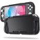 Fintie Case for Nintendo Switch Lite 2019 Soft Silicone Shock Proof AntiSlip Protective Cover with Ergonomic Grip Design for Switch Lite Console Black