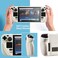 UYIYE Steam Deck OLED Case with Kickstand Premium Leather Grip Protective Cover for Steam Deck OLED LCD 20222023 Aesthetic Shockproof Shell Accessories AntiSlip Heat Dissipation White