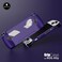 SkullCo. Skull Co GripCase for ROG Ally 2023 Model A Soft Protective Case with Textured Grips Full Protection and Stand ShockAbsorption NonSlip and AntiScratch Cover Design Galactic Purple