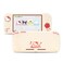 Kuitmor Switch Lite Protective CaseSoft Silicone Protective ShellAntiScratch Protective Cover Case for Switch Lite with 2 Thumb Grip CapsBeige Hello Kitty