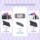 Kuitmor Switch Lite Protective CaseSoft Silicone Protective ShellAntiScratch Protective Cover Case for Switch Lite with 2 Thumb Grip CapsPurple Kuromi