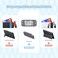 Kuitmor Switch Lite Protective CaseSoft Silicone Protective ShellAntiScratch Protective Cover Case for Switch Lite with 2 Thumb Grip CapsBlue Cinnamoroll