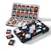 NANANINO Switch Game Case 24 Slots Hard Shell Game Card Holder with Magnetic Closure Portable Waterproof Switch Game Storage for Switch OLED Lite Switch 2 Travel Carry