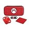 PDP Gaming Mario Bros Mario Remix Edition Starter Kit Travel Case Joy Con Guards Mario Nintendo Switch
