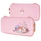 PlayVital Pink Cute Carrying Case for Nintendo Switch OLED Thumb Grip Caps Kitten Chicken Slim Travel Case for Switch Portable Hardshell Girl Storage Game Accessories