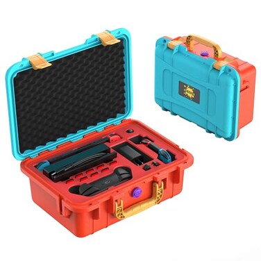 DEVASO Carrying Case for Nintendo SwitchSwitch OLED Professional Deluxe Waterproof Travel Bag Soft Lining Hard Case for Nintendo Switch OLED Model 2021 Console Pro Controller Accessories