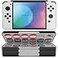 HEIYING Switch Game Card Case for Nintendo Switch 2 OLEDLiteCustomized Pattern Portable Switch Game Holder with 72 Game Card Slots and 24 Micro SD Cards Slots