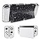 DLseego Protective Glitter Case Compatible with Switch OLED Console Updated Version Bling Soft TPU Cover with ShockAbsorption and AntiScratch Design Crystal