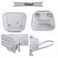 Aenllosi for 8Bitdo Ultimate 2 Bluetooth 24g Wireless Controller and Charging Dock Hard Carrying Case WhiteCase Only