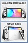 i-Blason iBlason Armorbox for Nintendo Switch OLED Case 2021 Dockable Comfortable Grip Protective AntiScratch Case Compatible with Nintendo Switch OLED Model and JoyCon Controller White