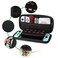 GLDRAM Theme for Zelda Carrying Case for Nintendo Switch OLED Light Accessories Kit with Waterproof Switch Travel Case 12 Slots Game Card Holder 2 Thumb Caps and Portable Wrist Strap