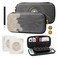 GLDRAM Theme for Zelda Carrying Case for Nintendo Switch OLED Light Accessories Kit with Waterproof Switch Travel Case 12 Slots Game Card Holder 2 Thumb Caps and Portable Wrist Strap