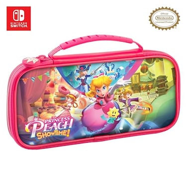 Game Traveler RDS Nintendo Switch Deluxe Traveler Case Designed for All Nintendo Switch Systems Princess Peach ShowTime