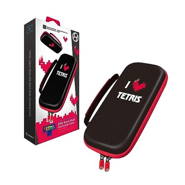 Hyperkin Official Tetris EVA Hard Shell Carrying Case for Switch OLED ModelNintendo SwitchHeart Drop