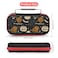 AoHanan Switch Carrying Case Halloween with Pumpkins Skull Travel Protection Storage Case for Console Accessories Hard Shell 20 Games Cartridges