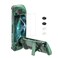 bibuks Steam Deck CaseSteam Deck OLED Protective CaseNonSlip Skin Protective Shell Accessories with Kickstand 2 Screen Protector 4 Thumb Grip Green