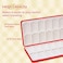GeekShare Switch Game Card CasePortable Magnetic Switch Game Holder Cartridge Case with 24 Game Card Slots and 24 TF Card Slots Strawberries with Cream