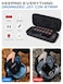 SUPCASE Pro Edition Carrying Case for Nintendo Switch 2 2025 12 Game Card Storage MilitaryGrade Protection Spacious Portable Hard Shell Travel Bag for Switch 2 Console Accessories Black