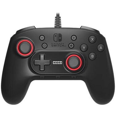 HORI Nintendo Switch HORIPAD Plus Wired Controller for first person shooters battle royales and more Officially Licensed by Nintendo